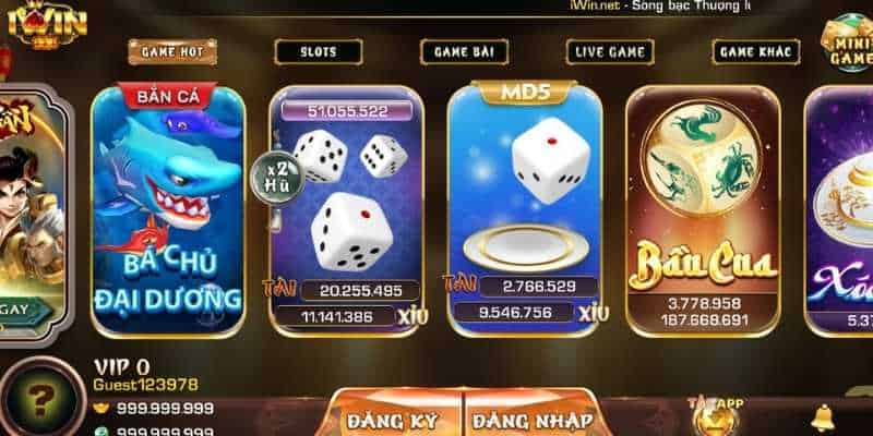 Tìm hiểu về cổng game Iwin